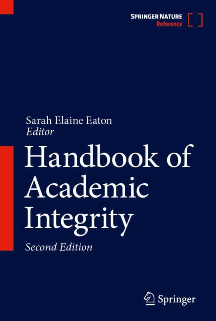 Cover page of Handbook of Academic Integrity